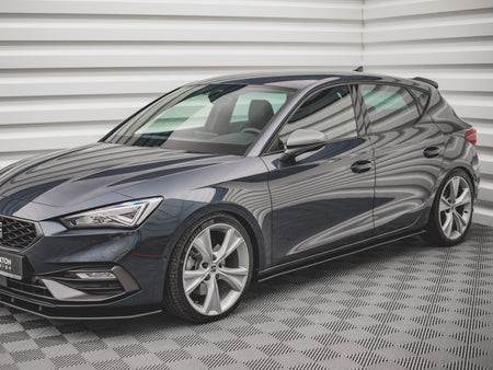 Maxton Design Street PRO Side Skirts Diffusers Seat Leon FR Mk4 - SELE4FRCNC-SD1B - Image 2