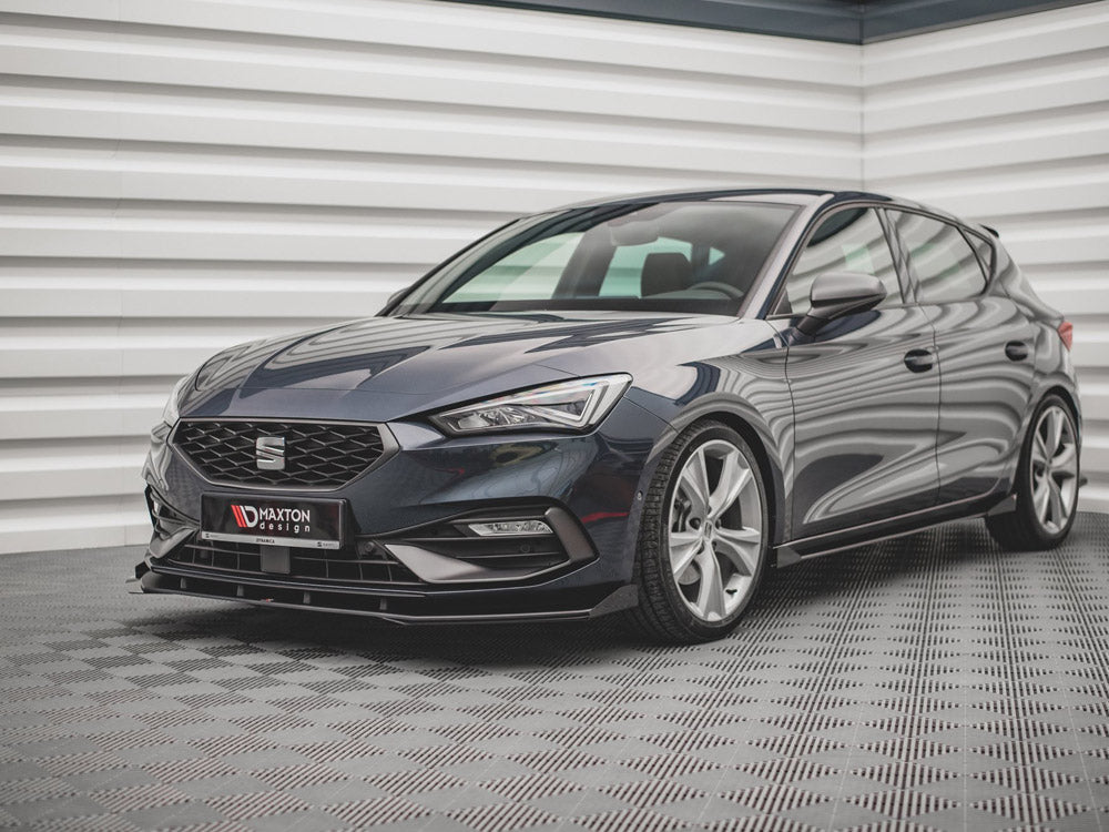 Maxton Design Street PRO Side Skirts Diffusers + Flaps Seat Leon FR Mk4 - SELE4FRCNC-SD1B+SRF1G - Image 2