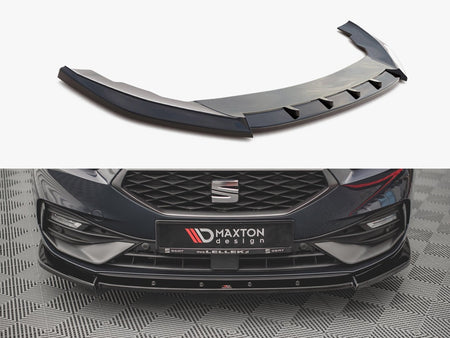 Maxton Design Front Splitter V.1 Seat Leon FR Mk4 - SE-LE-4-FR-FD1G - Image 1