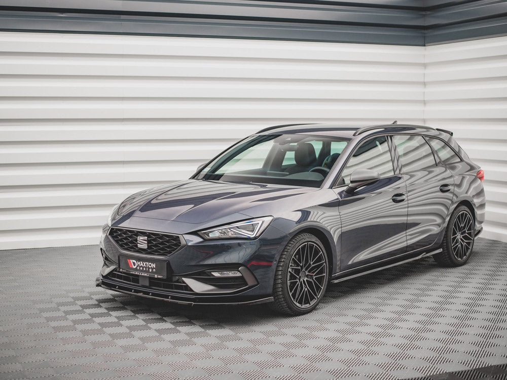 Maxton Design Front Splitter V.1 Seat Leon FR Mk4 - SE-LE-4-FR-FD1G - Image 2