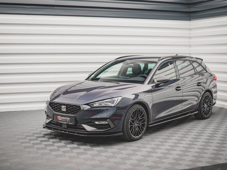 Maxton Design Front Splitter V.1 Seat Leon FR Mk4 - SE-LE-4-FR-FD1G - Image 2