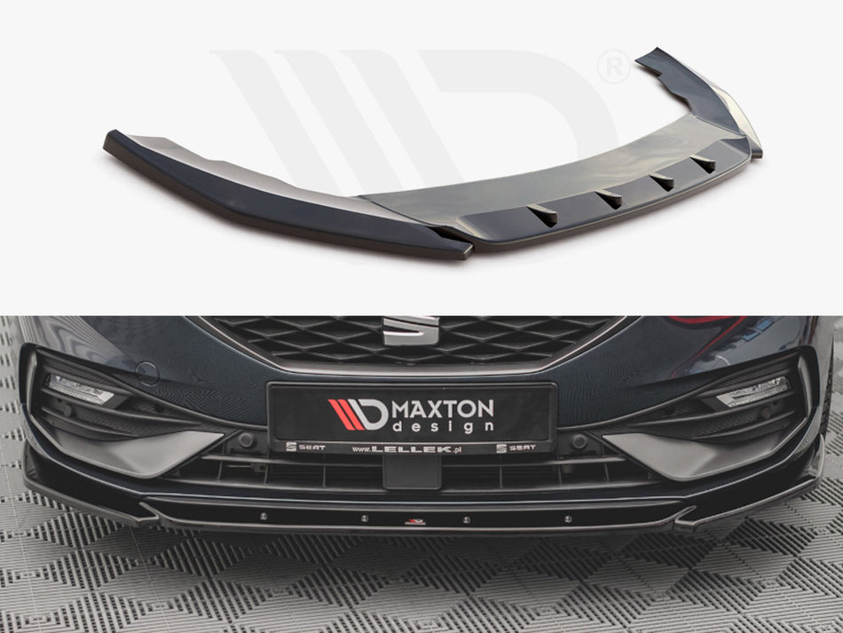 MAXTON DESIGN Front Splitter V.2 Seat Leon FR Mk4