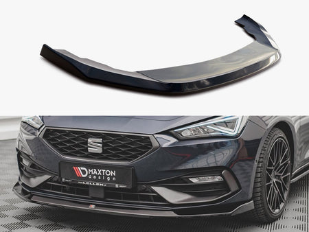 Maxton Design Front Splitter V.3 Seat Leon FR Mk4 - SE-LE-4-FR-FD3G - Image 1