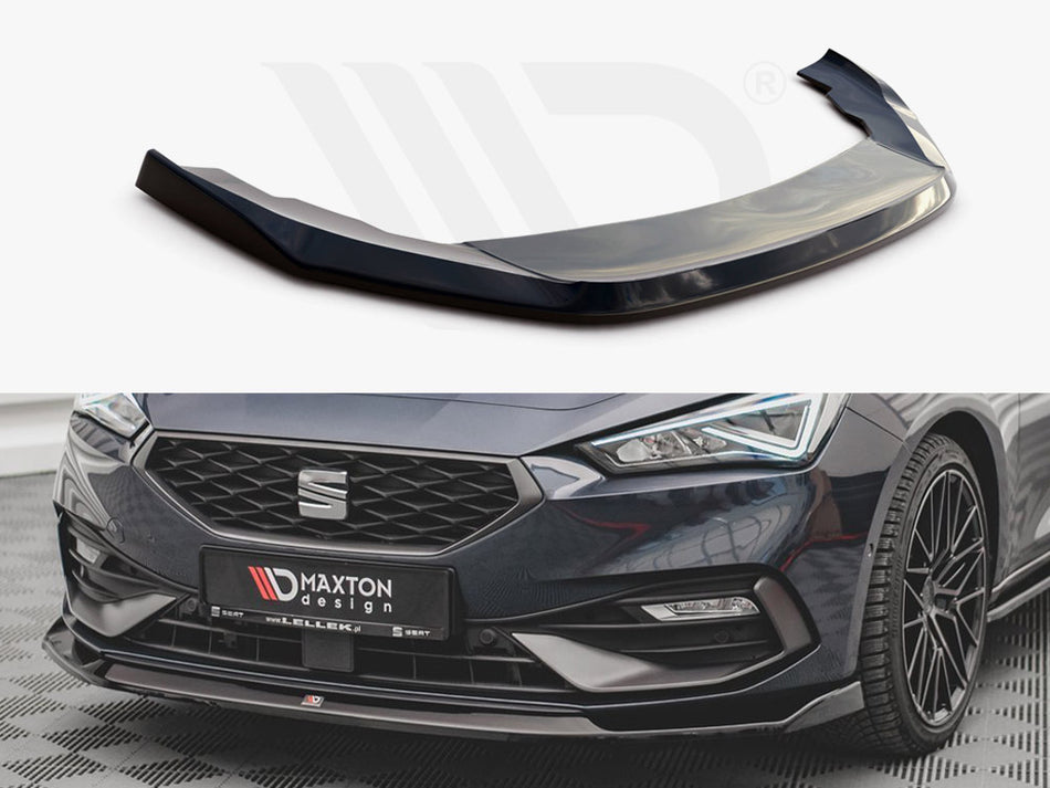 MAXTON DESIGN Front Splitter V.3 Seat Leon FR Mk4