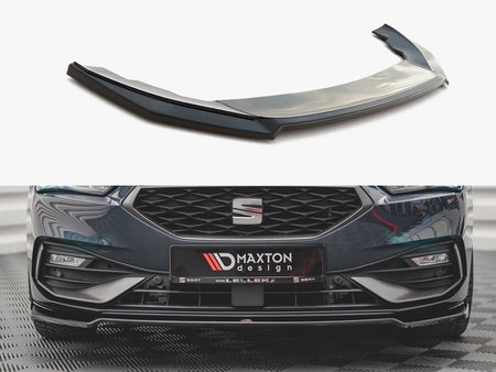 Maxton Design Front Splitter V.4 Seat Leon FR Mk4 - SE-LE-4-FR-FD4G - Image 1