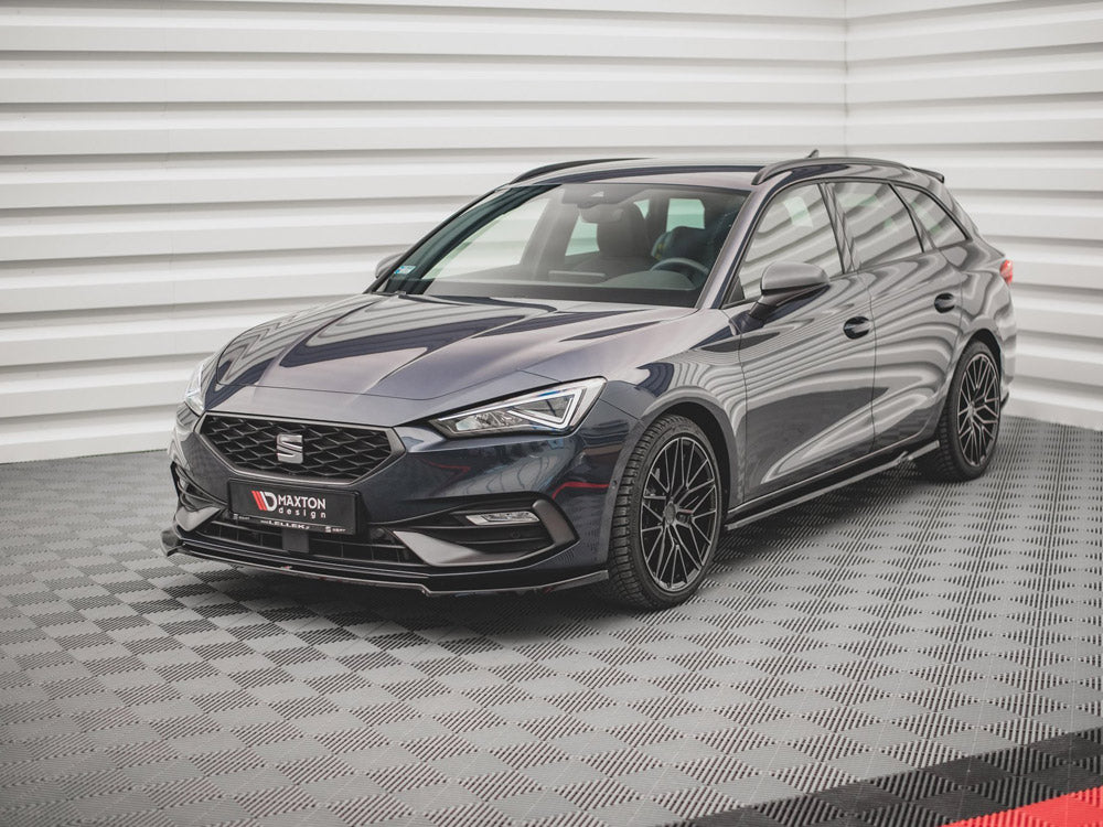 Maxton Design Front Splitter V.4 Seat Leon FR Mk4 - SE-LE-4-FR-FD4G - Image 2