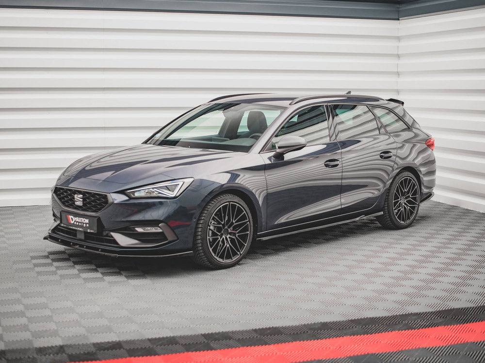 Maxton Design Side Skirts Diffusers V.1 Seat Leon FR ST / Hatchback Mk4 / Cupra Leon ST / Hatchback Mk1 / Mk1 Facelift - SE-LE-4-FR-SD1G - Image 2