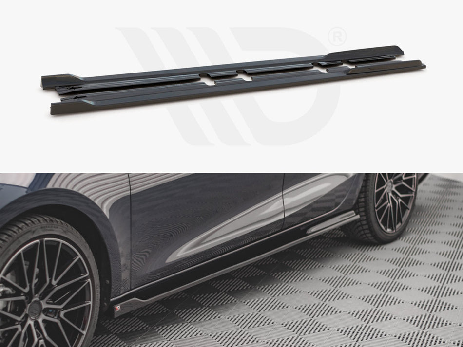 MAXTON DESIGN Side Skirts Diffusers V.2 Seat Leon FR Mk4 / Cupra Leon