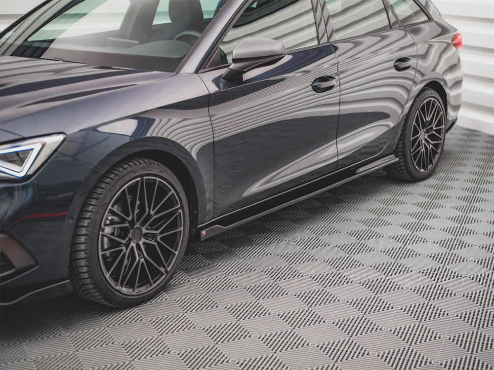 Maxton Design Side Skirts Diffusers V.2 Seat Leon FR ST / Hatchback Mk4 / Cupra Leon ST / Hatchback Mk1 / Mk1 Facelift - SE-LE-4-FR-SD2G - Image 3