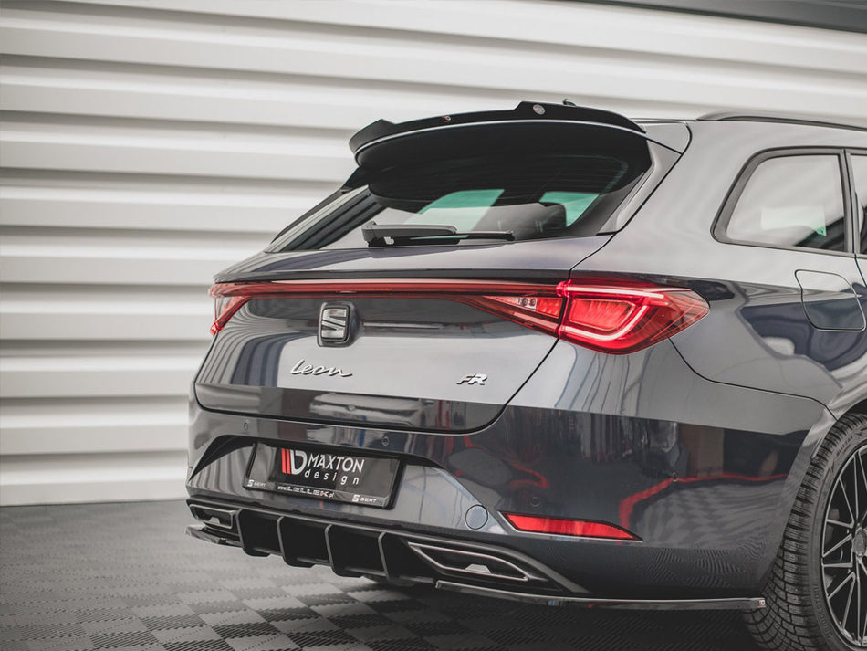 Maxton Design Spoiler CAP Seat Leon FR Mk4 / Cupra Leon - SE-LE-4-FR-ST-CAP1G - Image 2