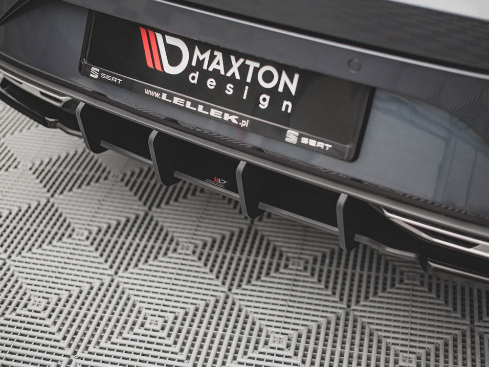 Maxton Design Street PRO Rear Diffuser Seat Leon FR ST Mk4 - SELE4FRSTCNC-RS1B - Image 3