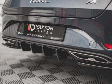 Maxton Design Rear Valance V.1 Seat Leon FR ST Mk4 - Carbon Look - SE-LE-4-FR-ST-RS1C - Image 3