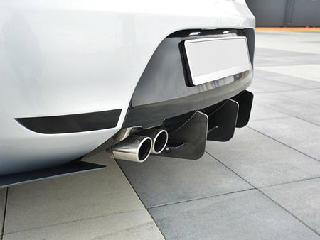 Maxton Design Rear Diffuser &amp; Rear Side Splitters V.2 Seat Leon MK2 Cupra/fr (2005-2012) - SE-LE-2-FR-CNC-RS2A - Image 1