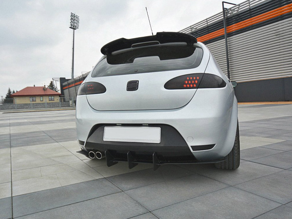 Rear Diffuser & Rear Side Splitters V.2 Seat Leon MK2 Cupra/fr (2005-2012)