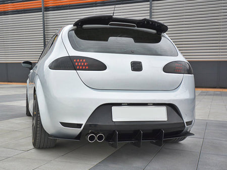 Rear Diffuser & Rear Side Splitters V.2 Seat Leon MK2 Cupra/fr (2005-2012)