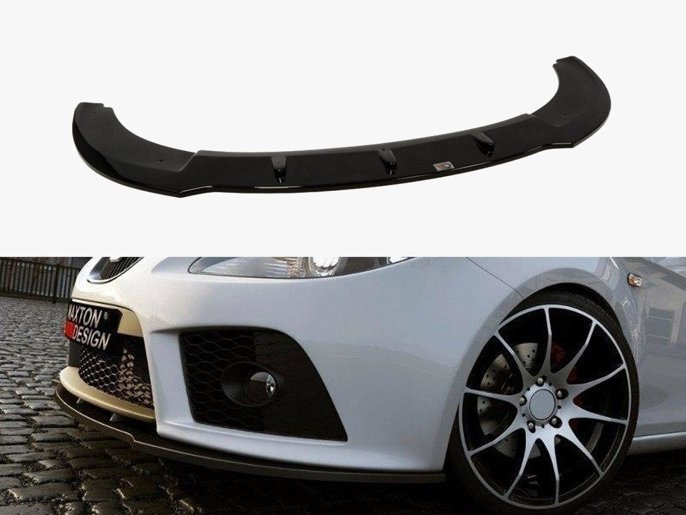 Maxton Design Front Splitter Seat Leon MK2 Cupra FR Preface - SE-LE-2-FR-FD1G - Image 1