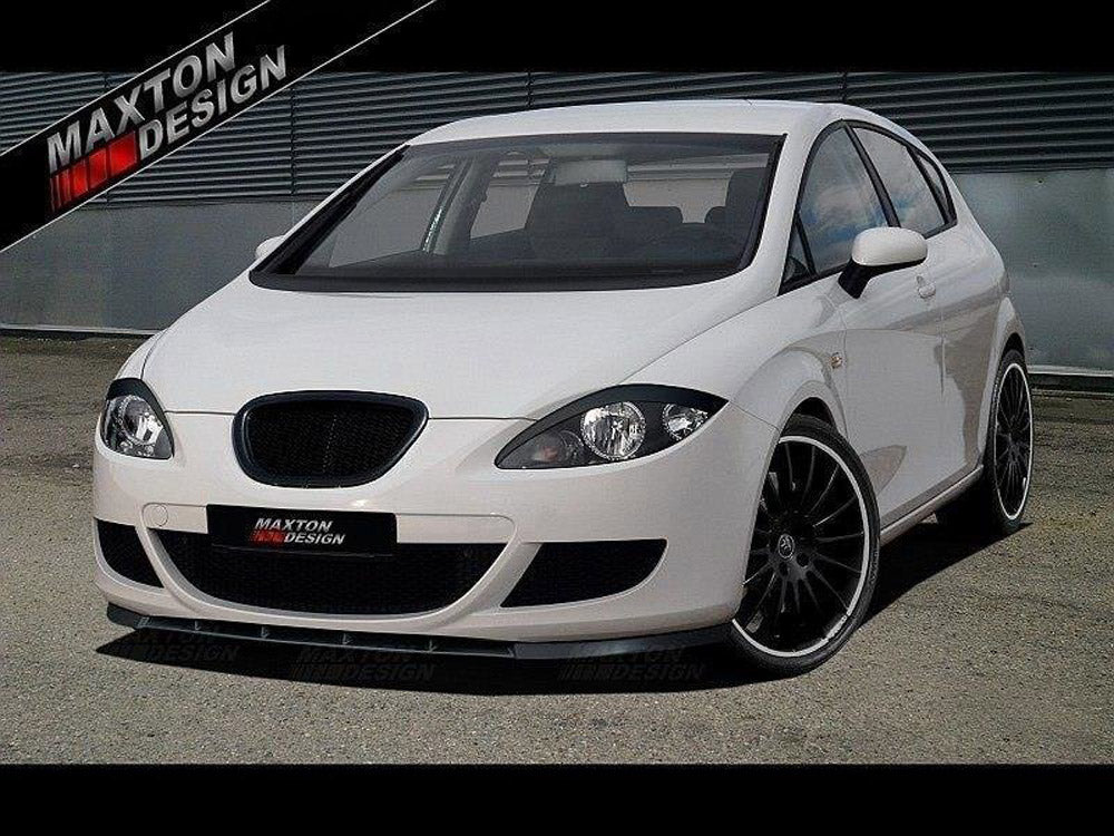 Maxton Design Front Splitter Seat Leon MK2 (Preface) - Carbon Look - SE-LE-2-FD1C - Image 1