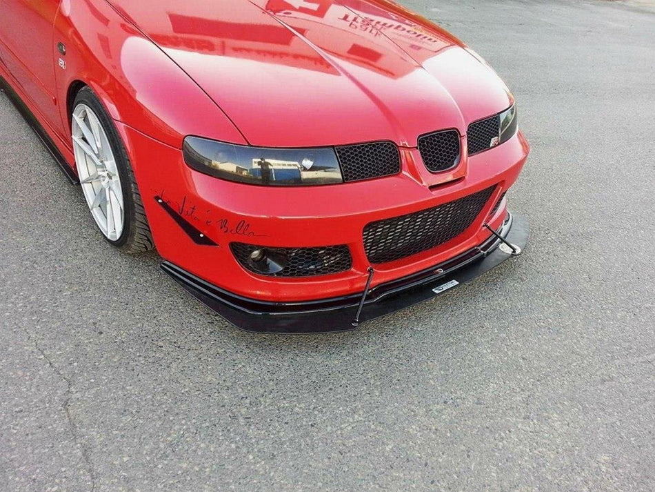 Maxton Design Hybrid Front Splitter Seat Leon Mk1 Cupra - SE-LE-1-CU-FD1G+CNCA - Image 1