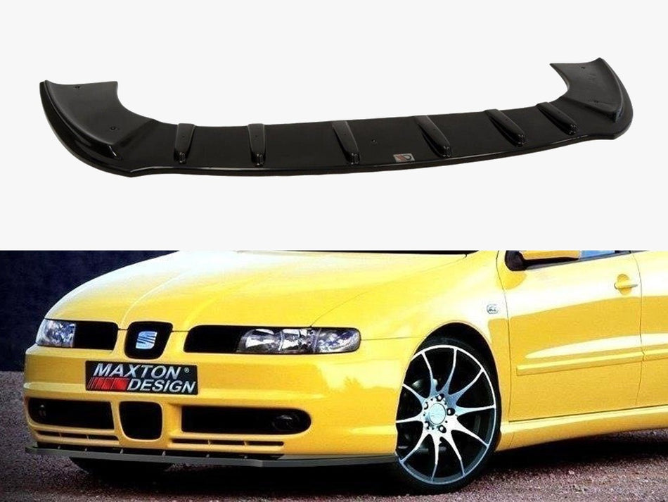 Maxton Design Front Splitter Seat Leon MK1 (For Seat Sport Bumper) - SE-LE-1-SPORT-FD1G - Image 1