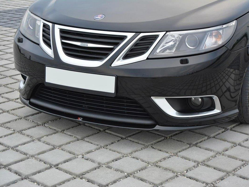 Maxton Design Front Splitter SAAB 9-3 AERO MK2 Facelift (2007-2011) - SA-9-3-2FL-AERO-FD1G - Image 2