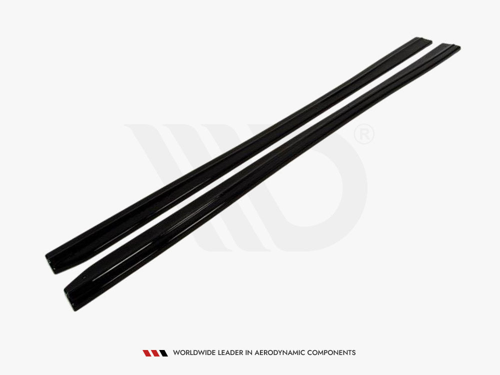Maxton Design Side Skirts Diffusers SAAB 9-3 Turbo X / Aero Facelift - Carbon Look - SA-9-3-TX-SD1C - Image 5