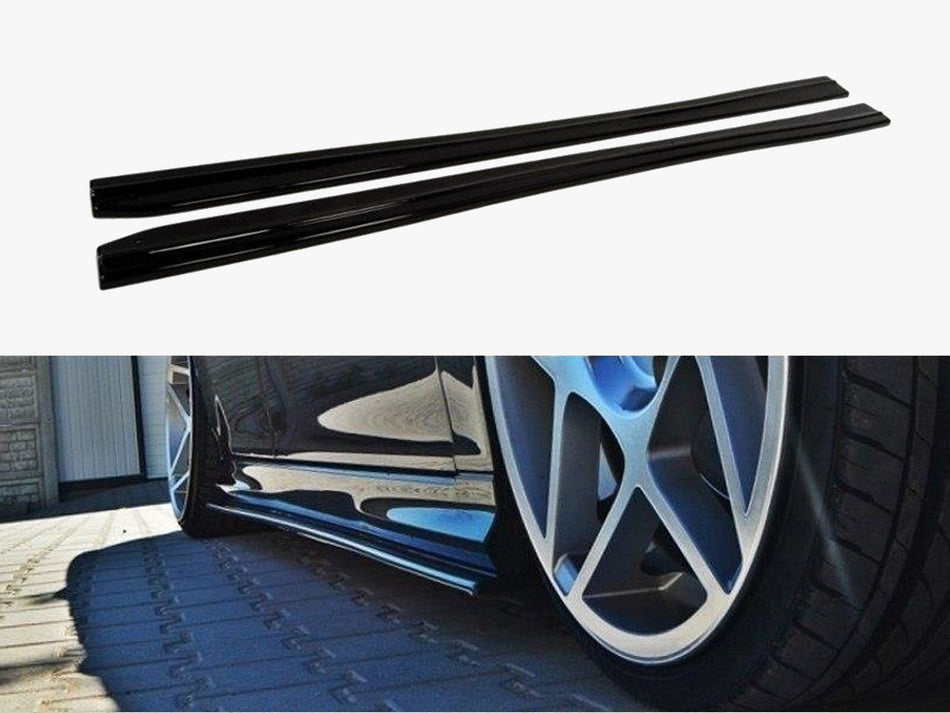 Maxton Design Side Skirts Diffusers SAAB 9-3 Turbo X / Aero Facelift - SA-9-3-TX-SD1G - Image 1