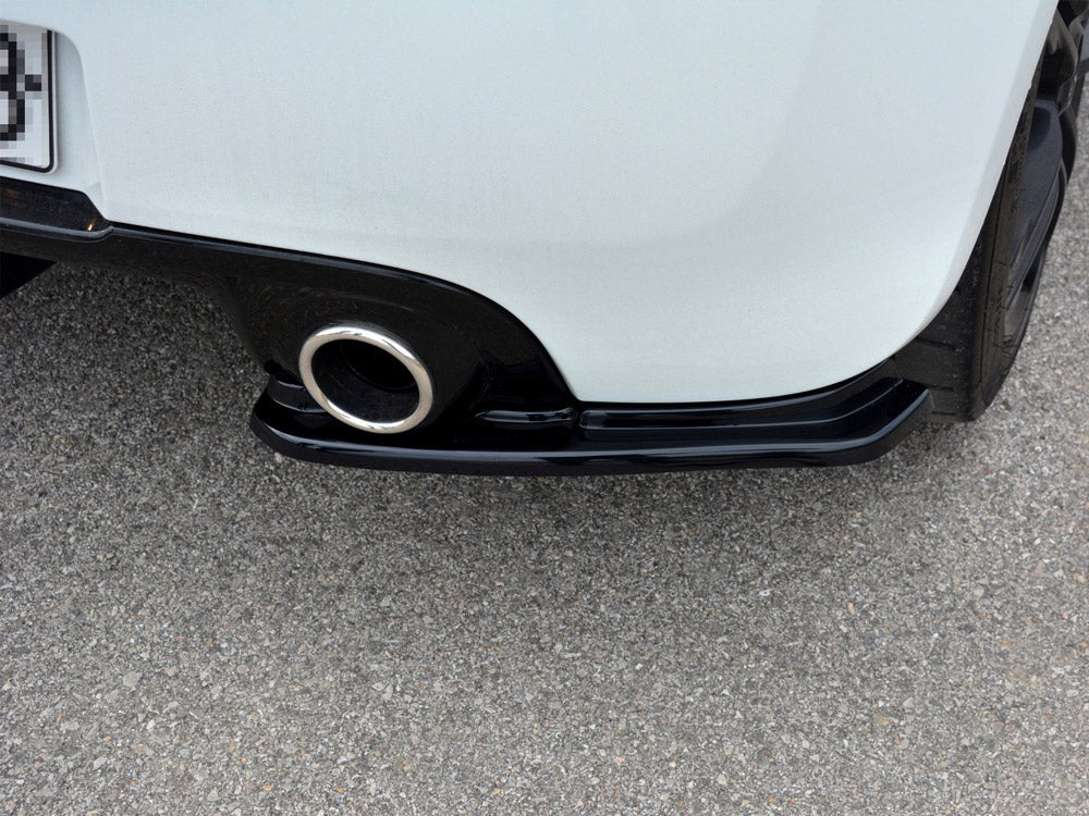 Rear Side Splitters Renault CLIO MK3 RS Facelift (2009-2012) - Textured
