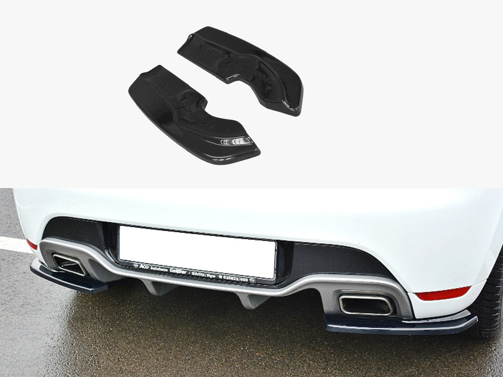 Maxton Design Rear Side Splitters Renault CLIO MK4 RS (2013-2019) - RE-CL-4-RS-RSD1G - Image 1