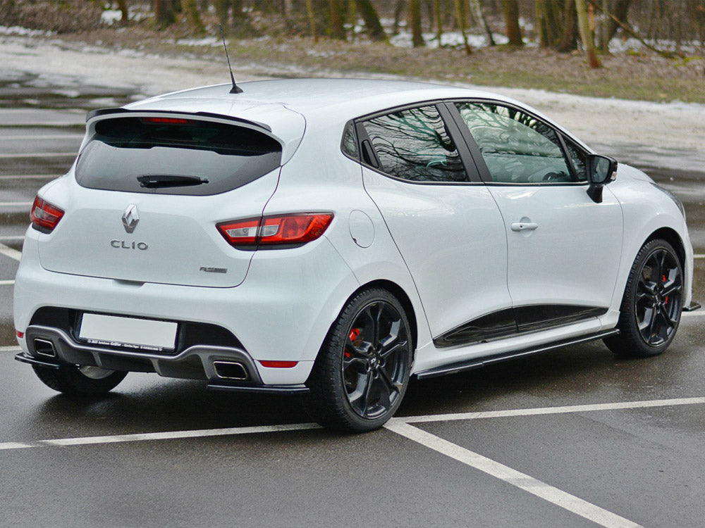 Maxton Design Rear Side Splitters Renault CLIO MK4 RS (2013-2019) - Carbon Look - RE-CL-4-RS-RSD1C - Image 2
