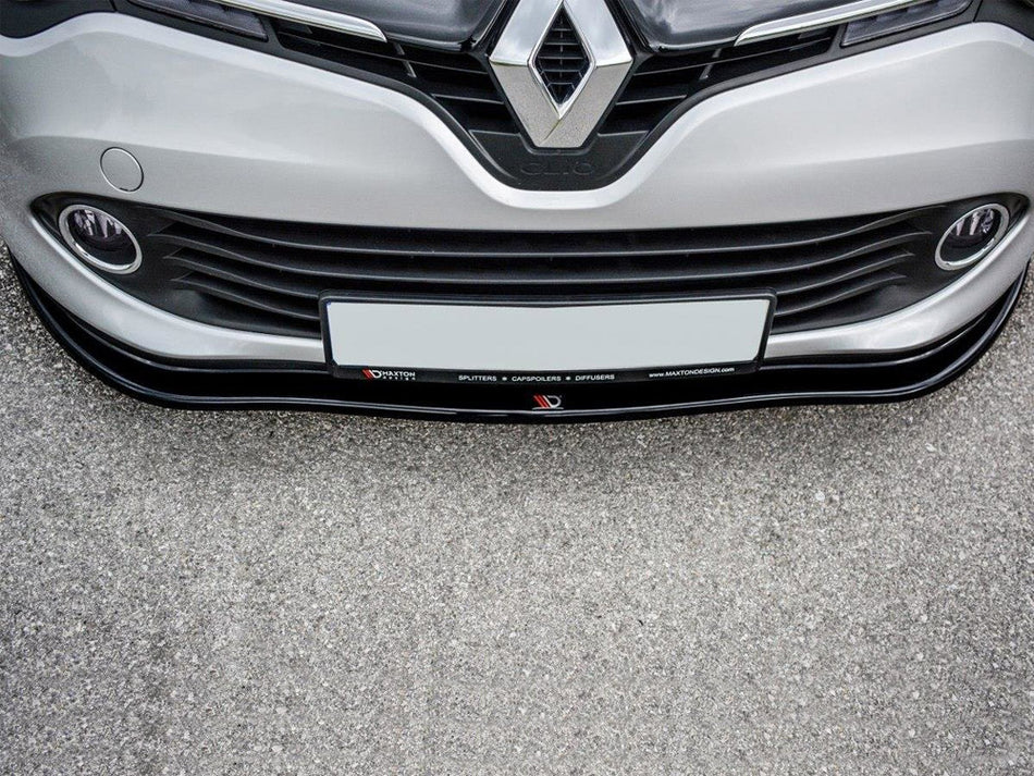 Maxton Design Front Splitter Renault CLIO MK4 Standard (2012-2016) - RE-CL-4-FD1G - Image 2