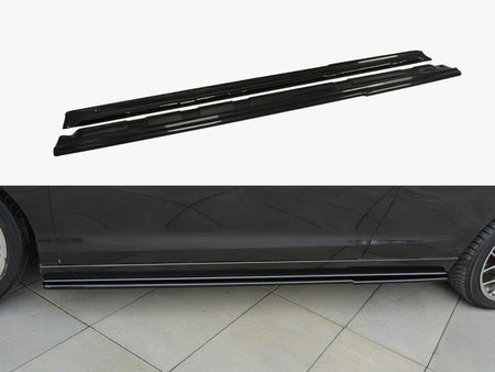 Side Skirts Splitters Renault Laguna MK 3 Coupe (2008-2015) - Carbon Look