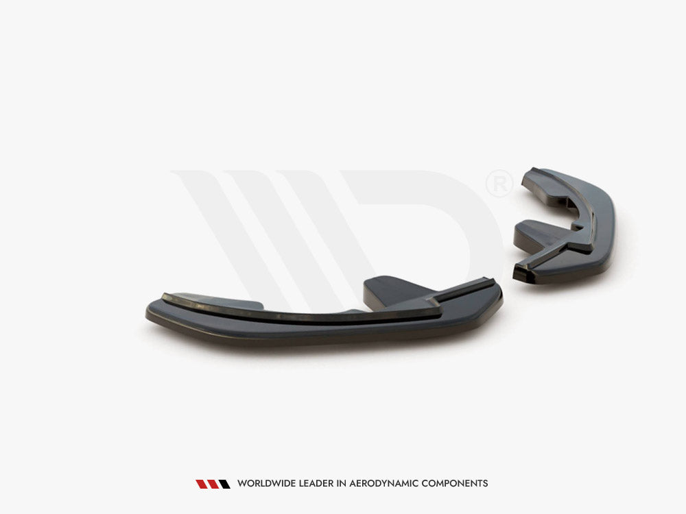Rear Side Splitters Renault Megane MK4 Gt-line (2016-) - Textured