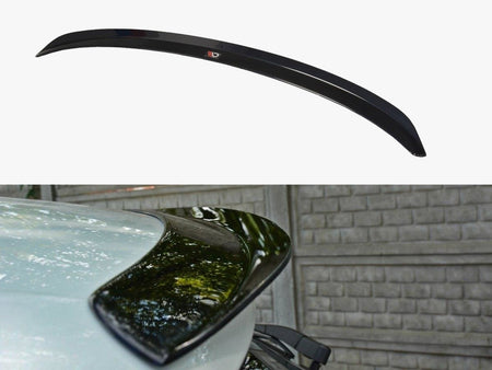 Maxton Design Spoiler CAP Renault Megane MK4 Hatchback (2016-UP) - Carbon Look - RE-ME-4-CAP1C - Image 1