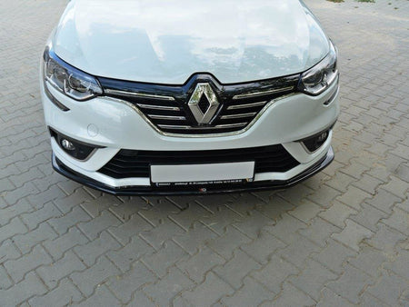 Front Splitter Renault Megane MK4 Hatchback (2016-UP) - Carbon Look