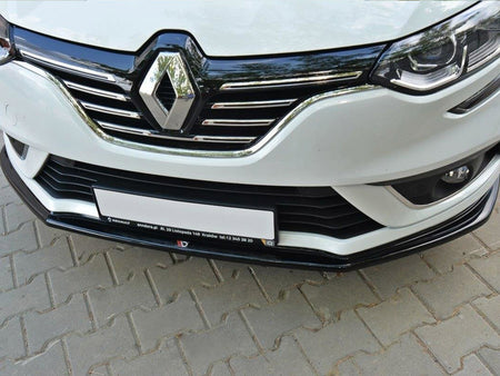 Front Splitter Renault Megane MK4 Hatchback (2016-UP) - Carbon Look