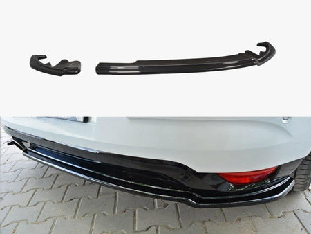 Rear Side Splitters Renault Megane Mk4 Hatchback - Textured