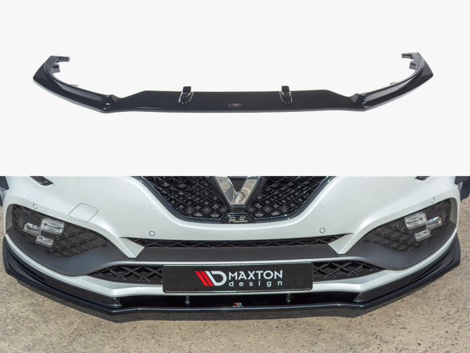 Maxton Design Front Splitter V.1 Renault Megane Mk4 RS - RE-ME-4-RS-FD1G - Image 1