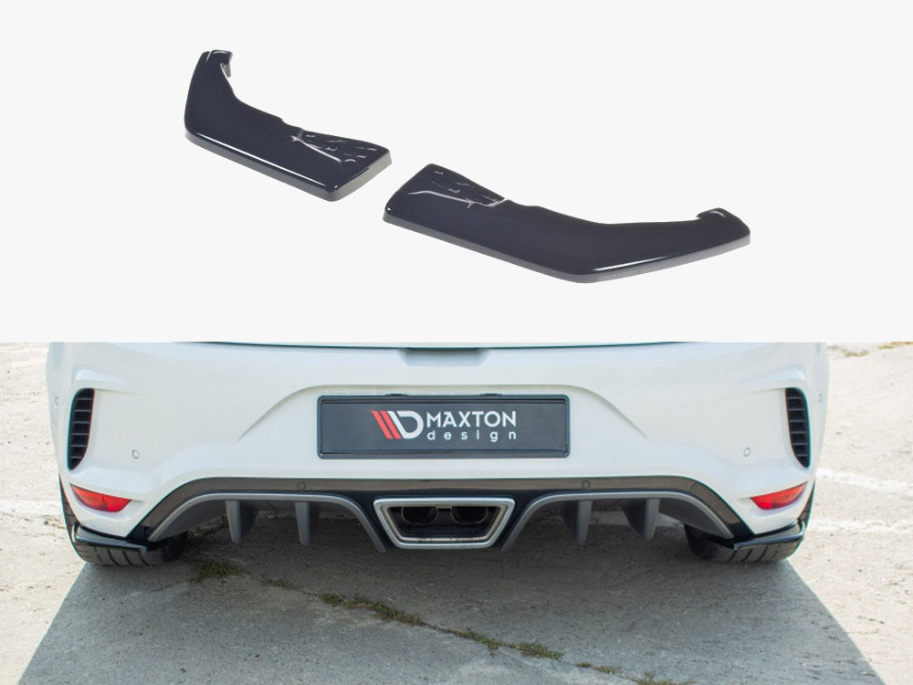 Rear Side Splitters Renault Megane MK4 RS - Carbon Look