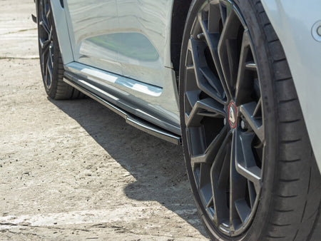 Maxton Design Side Skirts Diffusers Renault Megane MK4 RS - Carbon Look - RE-ME-4-RS-SD1C - Image 3