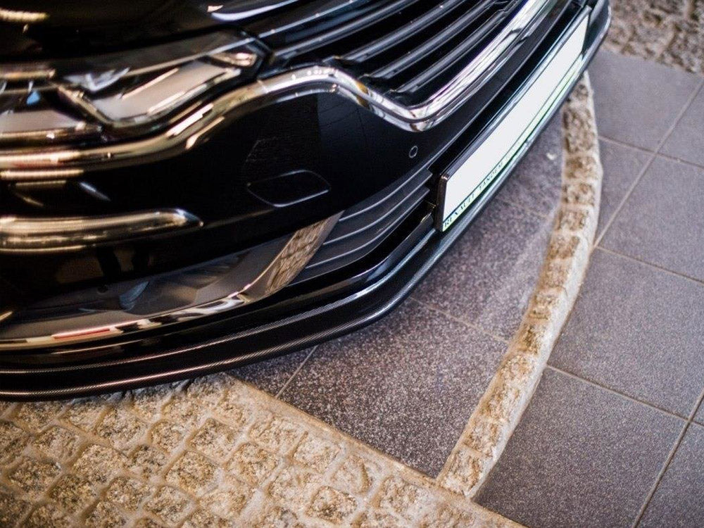Maxton Design Front Splitter Renault Talisman - Carbon Look - RE-TA-1-FD1C - Image 5