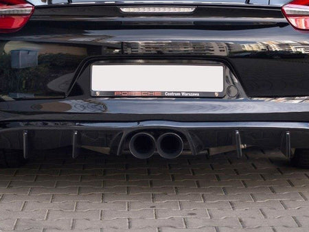 Maxton Design Rear Diffuser Porsche Cayman Mk2 981C (2013-) - PO-CA-981-FRS1FP - Image 1