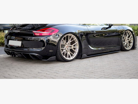 Maxton Design Rear Side Splitters Porsche Cayman MK2 981C (2013-) - PO-CA-981-FRSD1FP - Image 2