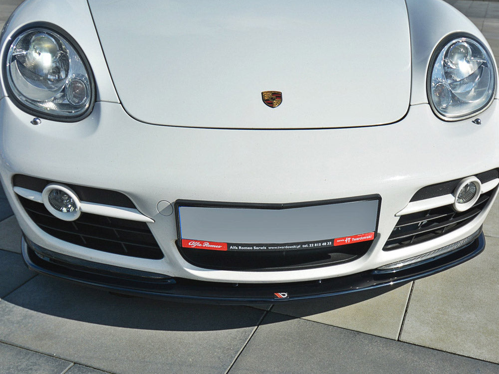 Maxton Design Front Splitter V.2 Porsche Cayman S 987C (2006-2009) - PO-CA-S-987-FD2G - Image 1