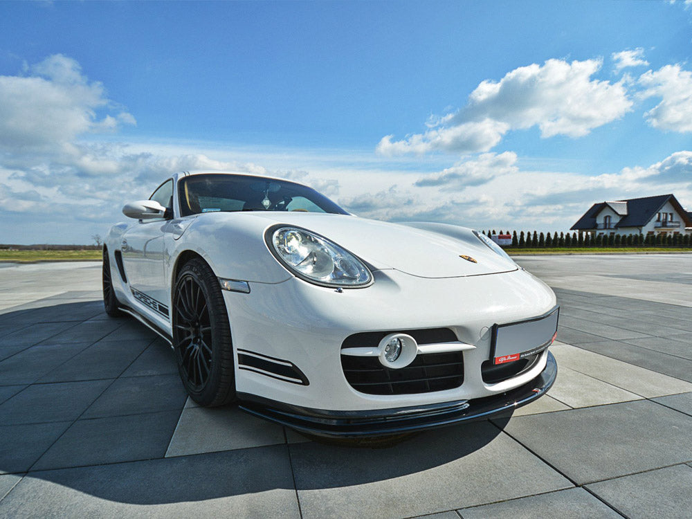 Maxton Design Front Splitter V.2 Porsche Cayman S 987C (2006-2009) - PO-CA-S-987-FD2G - Image 2