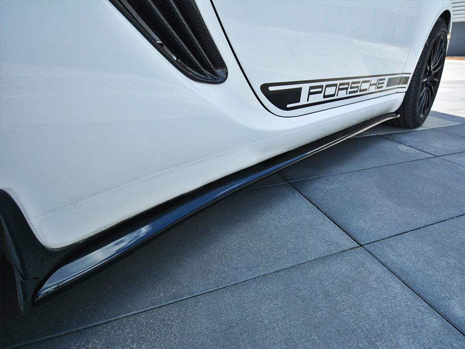 Maxton Design Side Skirts Splitters Porsche Cayman S 987C (2006-09) - PO-CA-S-987-SD1G - Image 2
