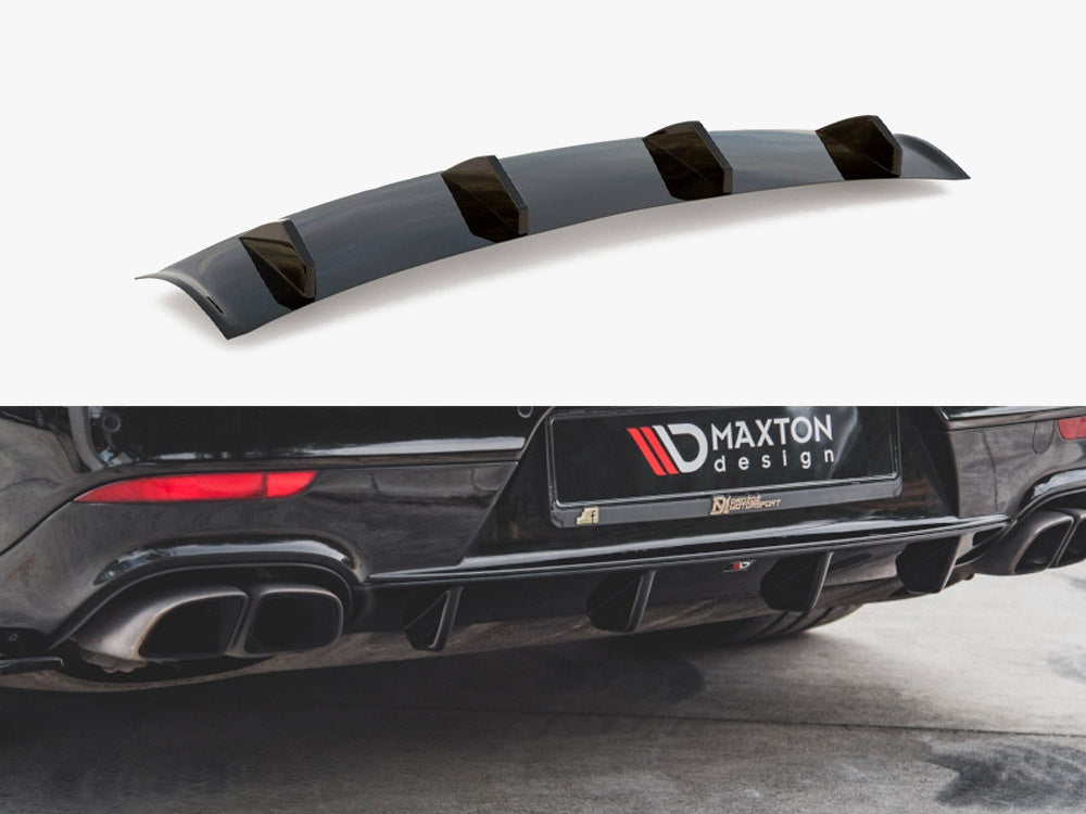 Maxton Design Rear Valance Porsche Panamera Turbo 970 Facelift (2013-2016) - PO-PA-970-T-RS1G - Image 1