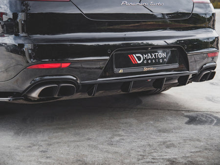 Maxton Design Rear Valance Porsche Panamera Turbo 970 Facelift (2013-2016) - PO-PA-970-T-RS1G - Image 4