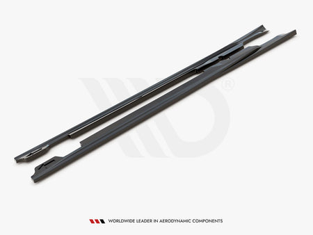 Maxton Design Side Skirts Diffusers V1 Porsche Panamera Turbo 970 Facelift (2013-2016) - PO-PA-970-T-SD1G - Image 5