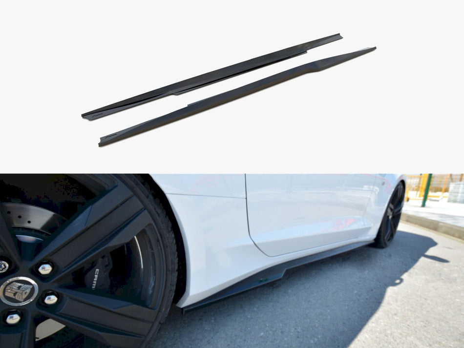 Maxton Design Side Skirts Splitters Chevrolet Camaro 6TH-GEN. Phase-i 2SS Coupe (2016-2018) - CH-CA-6-2SS-SD1G - Image 1