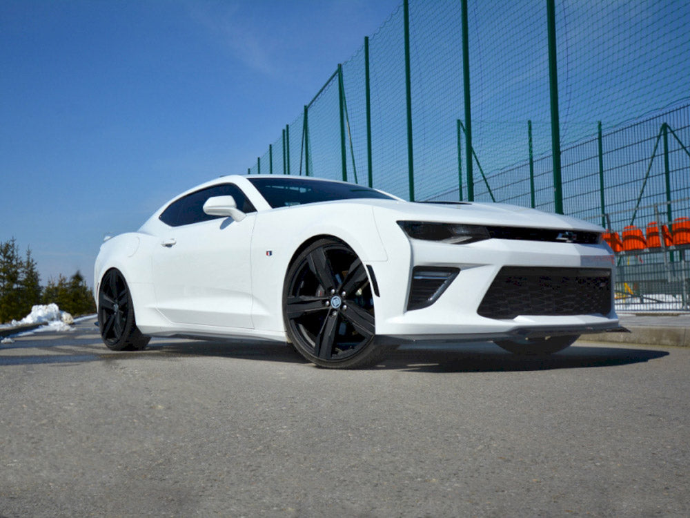 Side Skirts Splitters Chevrolet Camaro 6TH-GEN. Phase-i 2SS Coupe (2016-2018) - Carbon Look